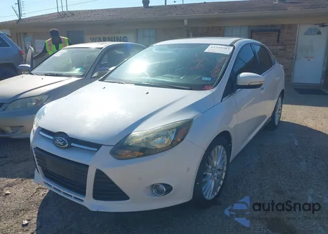 2013 Ford Focus Titanium from USA, damaged, VIN 1FADP3J24DL167180